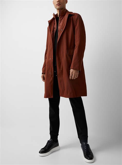hugo boss rain coat